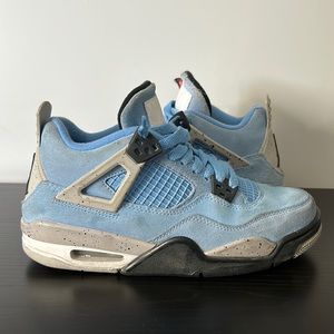 Used Air Jordan 4 University Blue